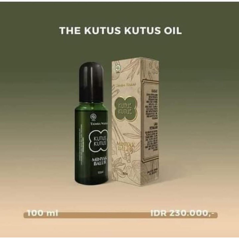 Minyak Kutus Kutus
