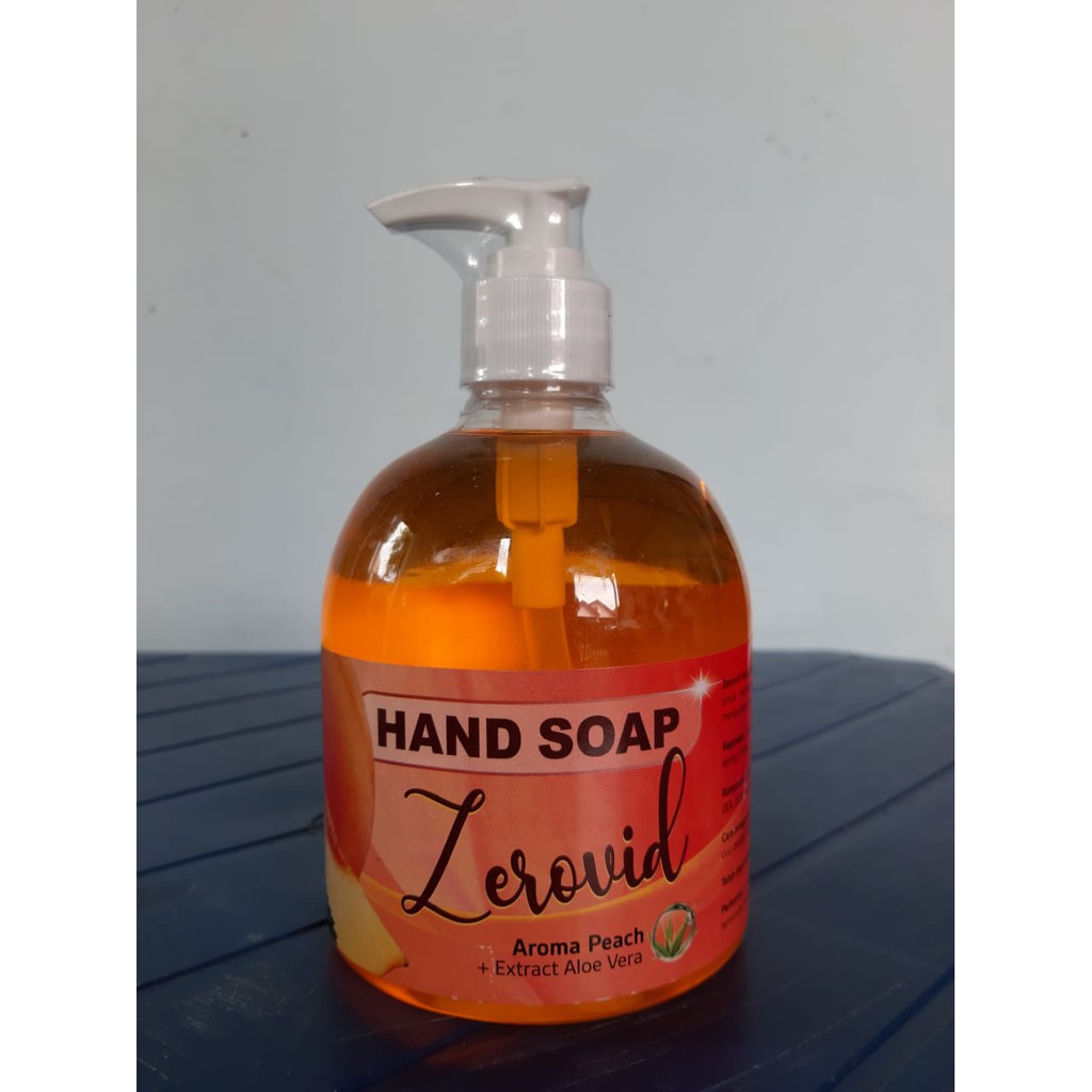 HandsoapZerovidAromaPeach+extractAloeVera