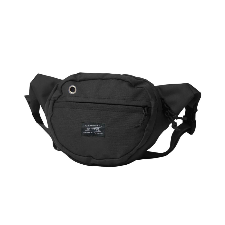 Waistbag Pria Pack Black