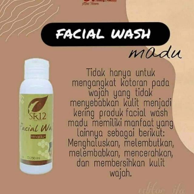 Facial Wash Madu