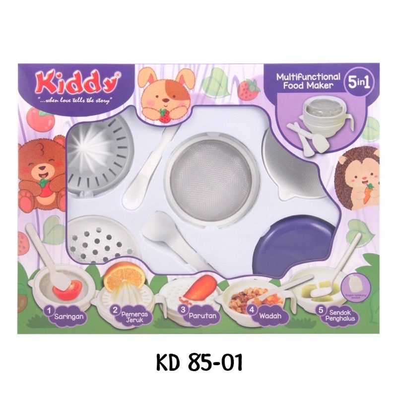 Feeding Maker Set Kiddy 5in1