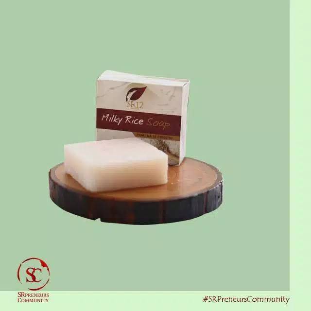 SR12 milk rice soap
