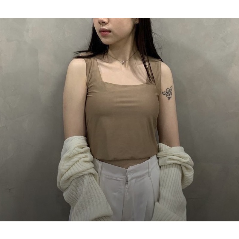 EGALLERY 801 CROPTOP BASIC ATASAN CROP