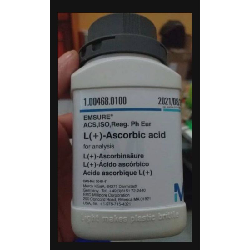 Ascorbic acid / asam ascorbat analis repack per 5 gram
