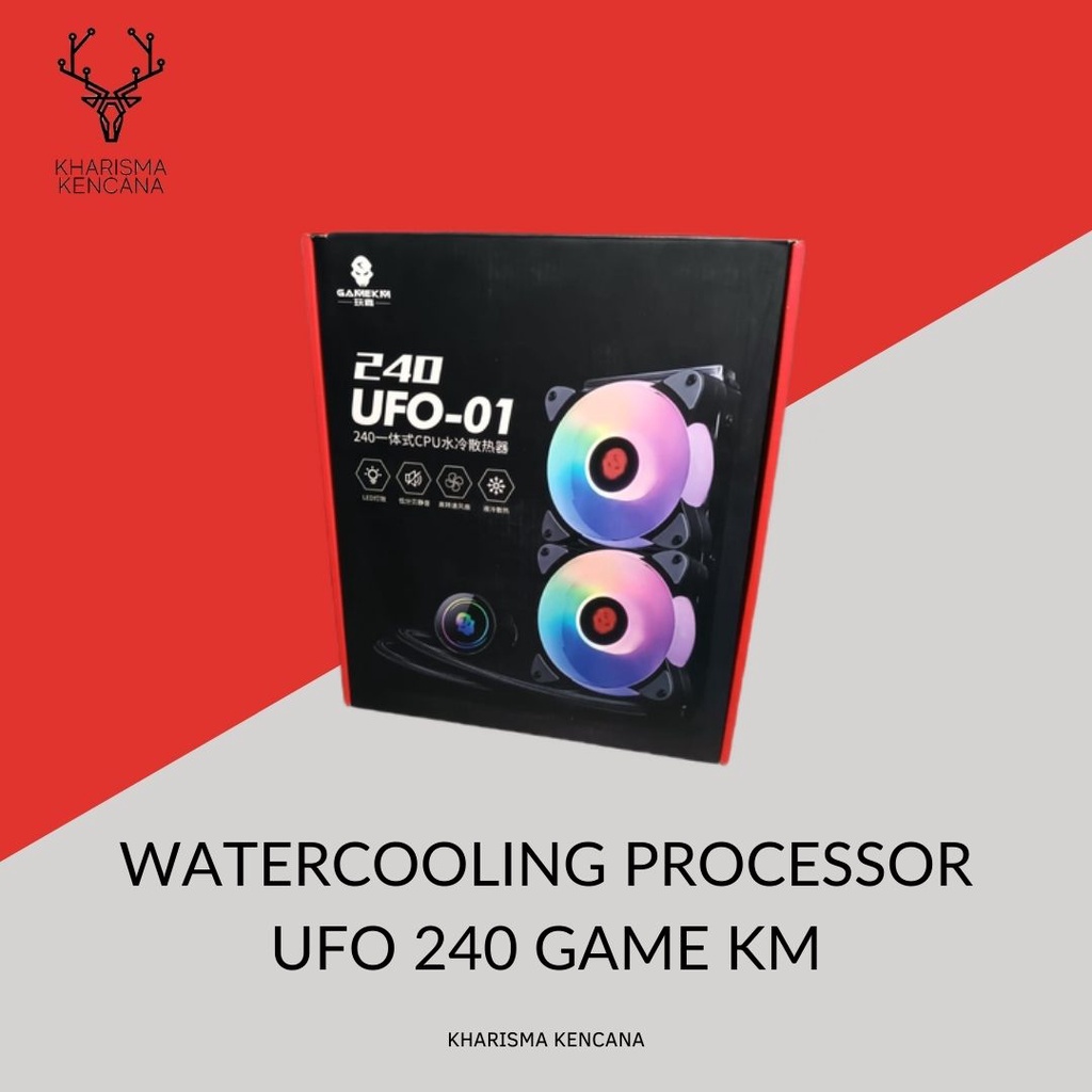 WATERCOOLING PROCESSOR UFO 240 GAME KM