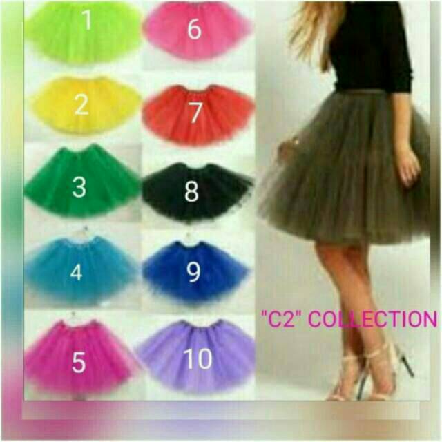 Rok tutu dewasa panjang 65cm