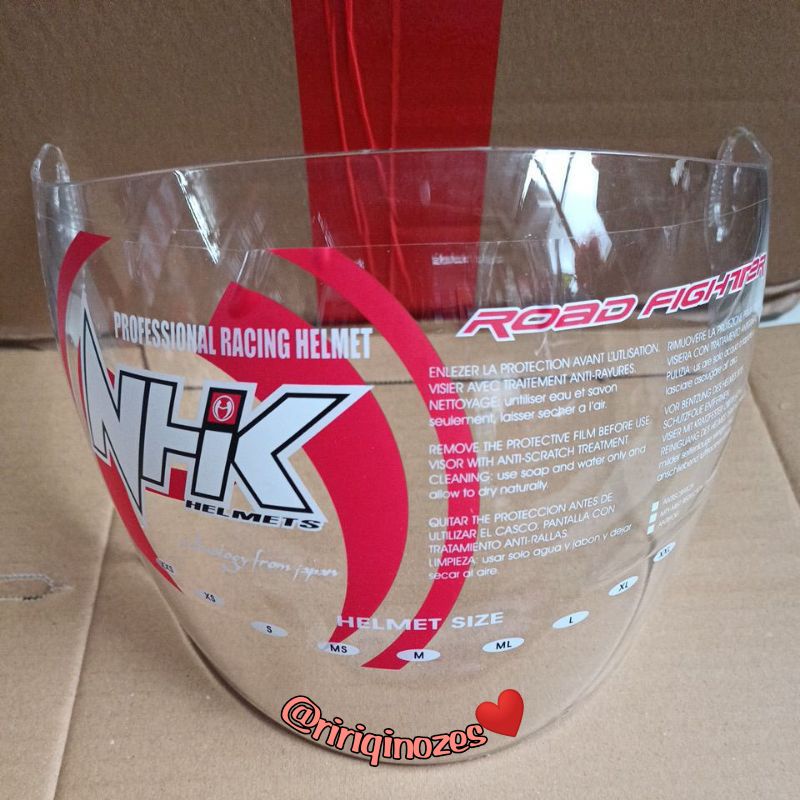 KACA VISOR NHK AVIATOR ORI ORIGINAL