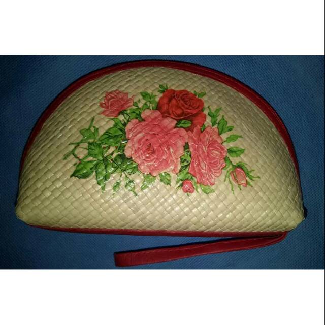 Dompet/tas rotan handmade