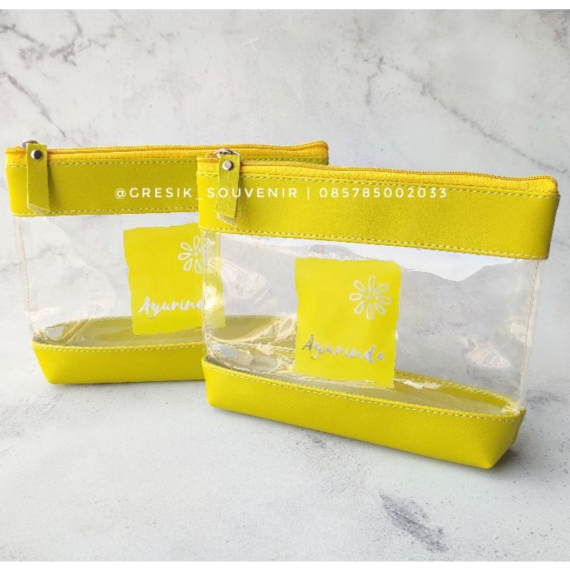 Min.Order 100pcs Clear Pouch / Pouch Transparant Custom