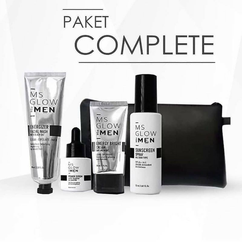 MS GLOW For Men - Paket Complete