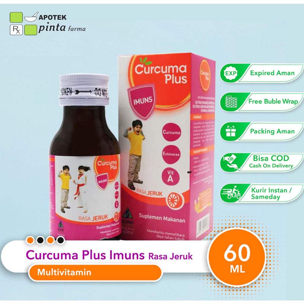 Curcuma Plus Imuns Sirup 60 ml