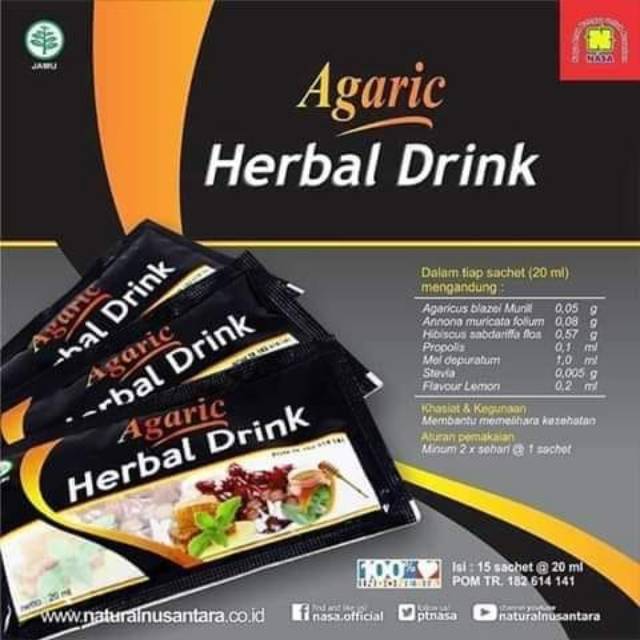 Agaric Herbal Drink Nasa
