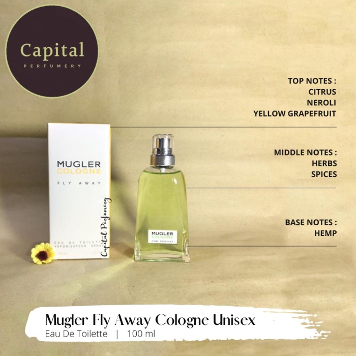 Mugler Cologne Fly Away Edt 100 ml