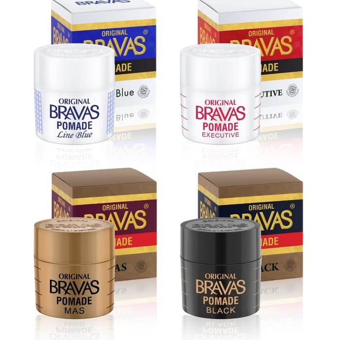 Bravas Pomade Oil Based 80 gram Medium Hold