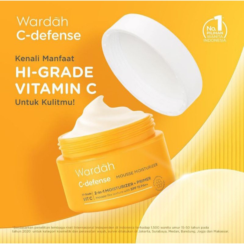 WARDAH C-DEFENSE MOUSSE MOISTURIZER