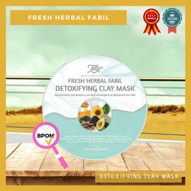 Masker Detoxiflying Clay