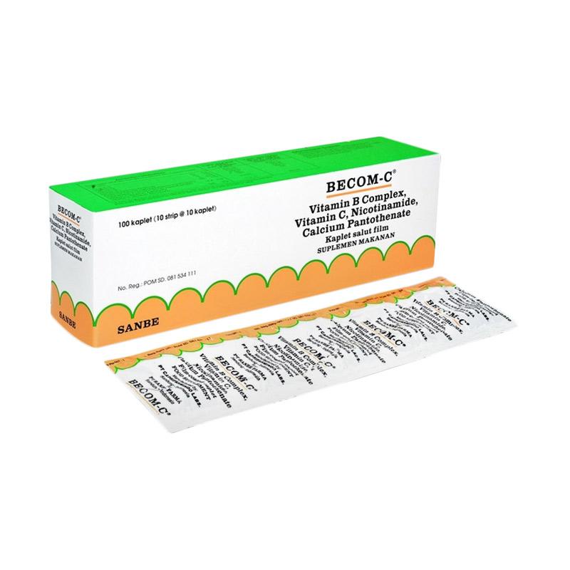 BECOM-C TABLET / STRIP isi 10 tablet