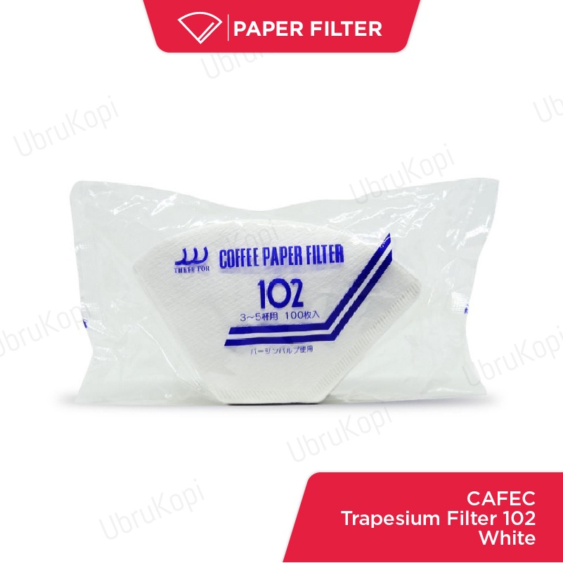 CAFEC TRAPESIUM FILTER 102 WHITE