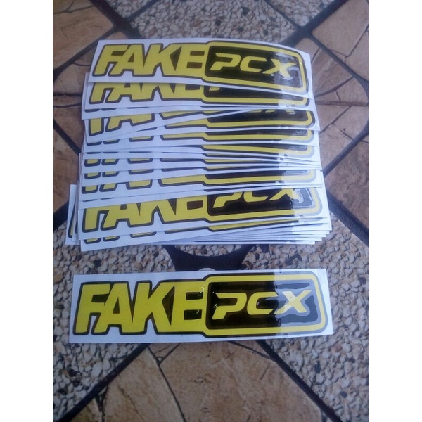 sticker pake pcx cutting