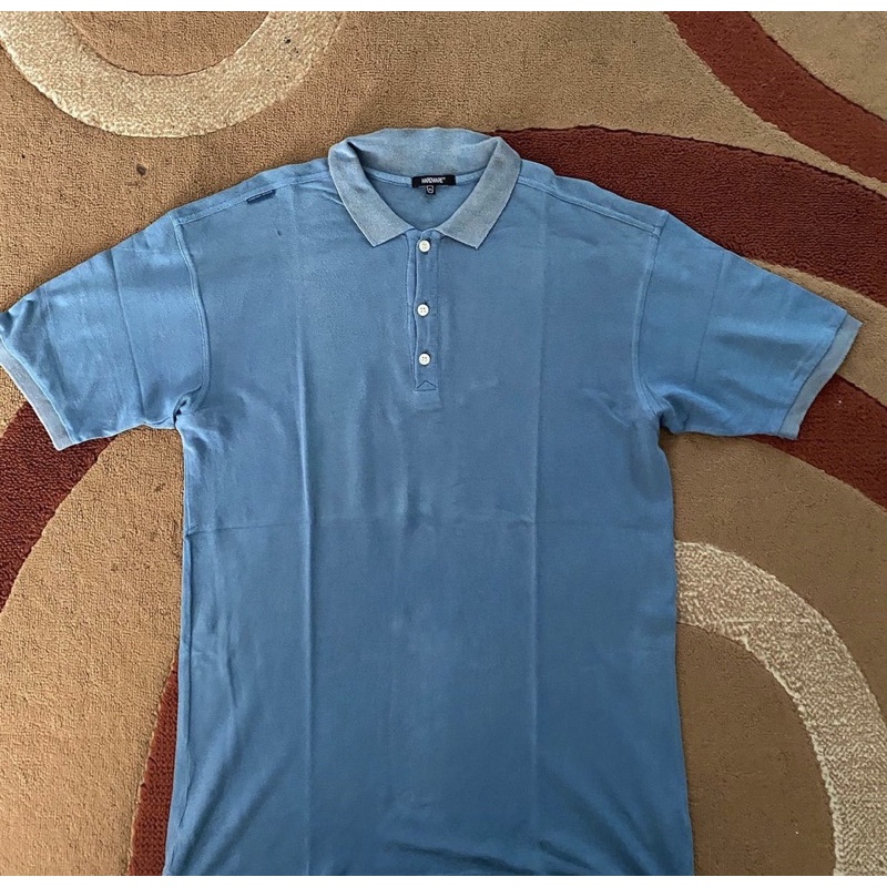kaos kerah hardware second original