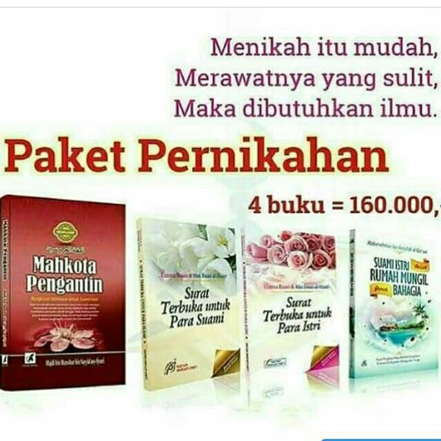 Paket buku pernikahan