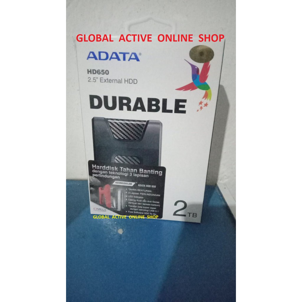 ADATA External HDD 2TB - H650