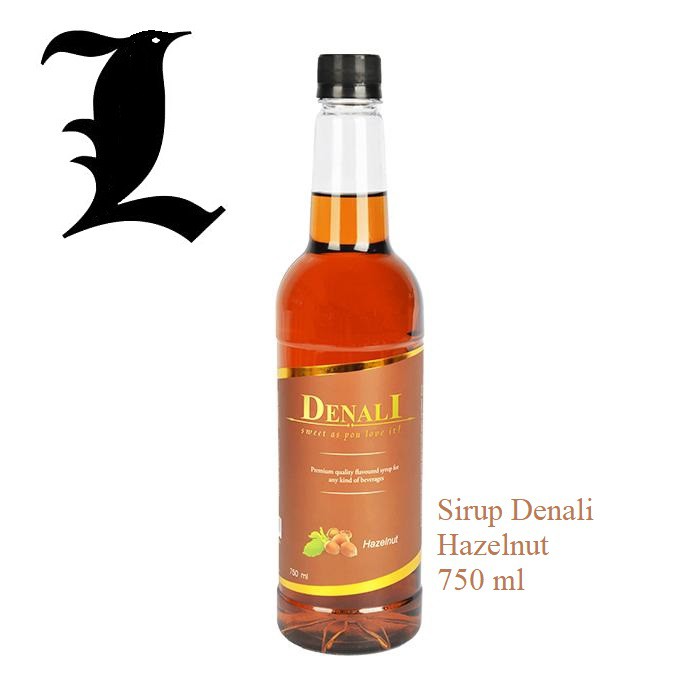 Denali Syrup Hazelnut - Rasa Hazelnut 750ml