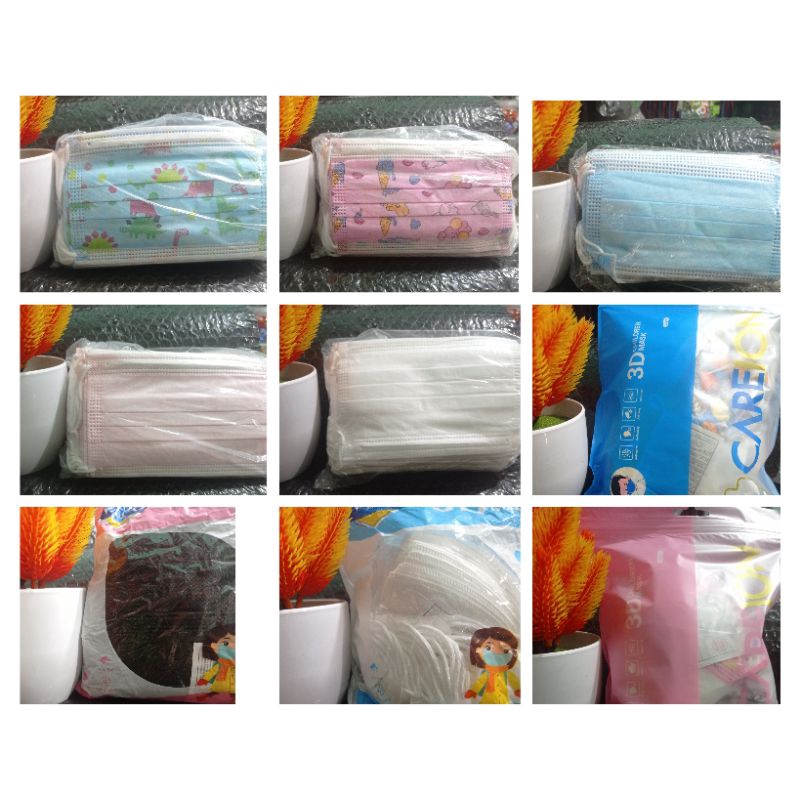 Masker Earloop/Centol Anak 50pcs