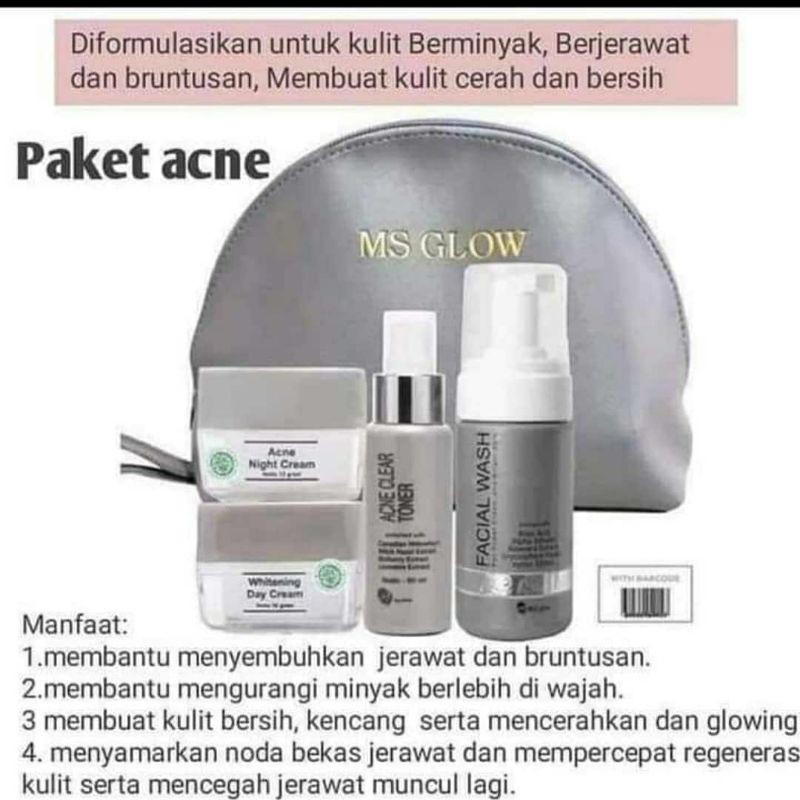 MS Glow Paket Acne