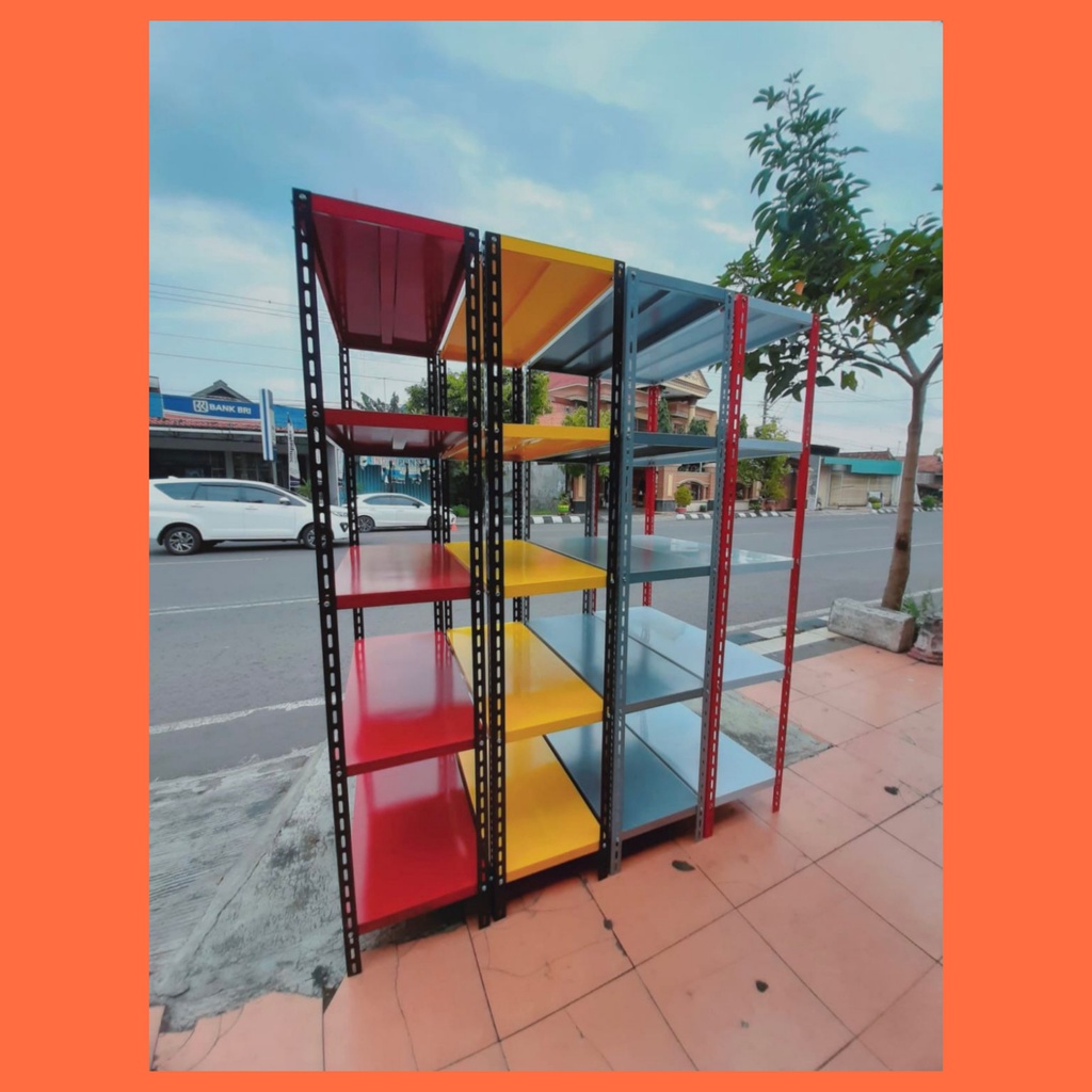 Rak besi uk L40xP100xT200