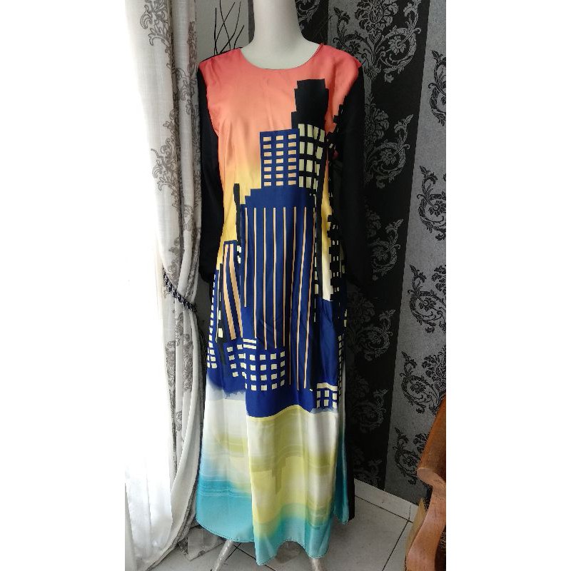 dress muslim preloved