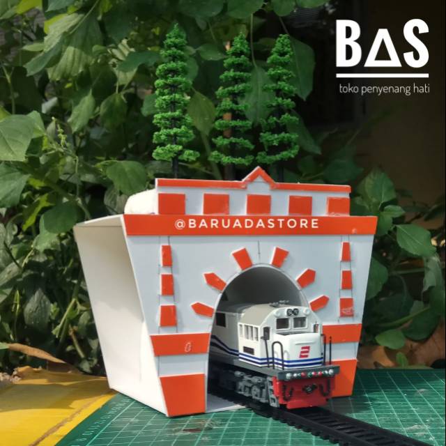 Miniatur Terowongan Kereta Api