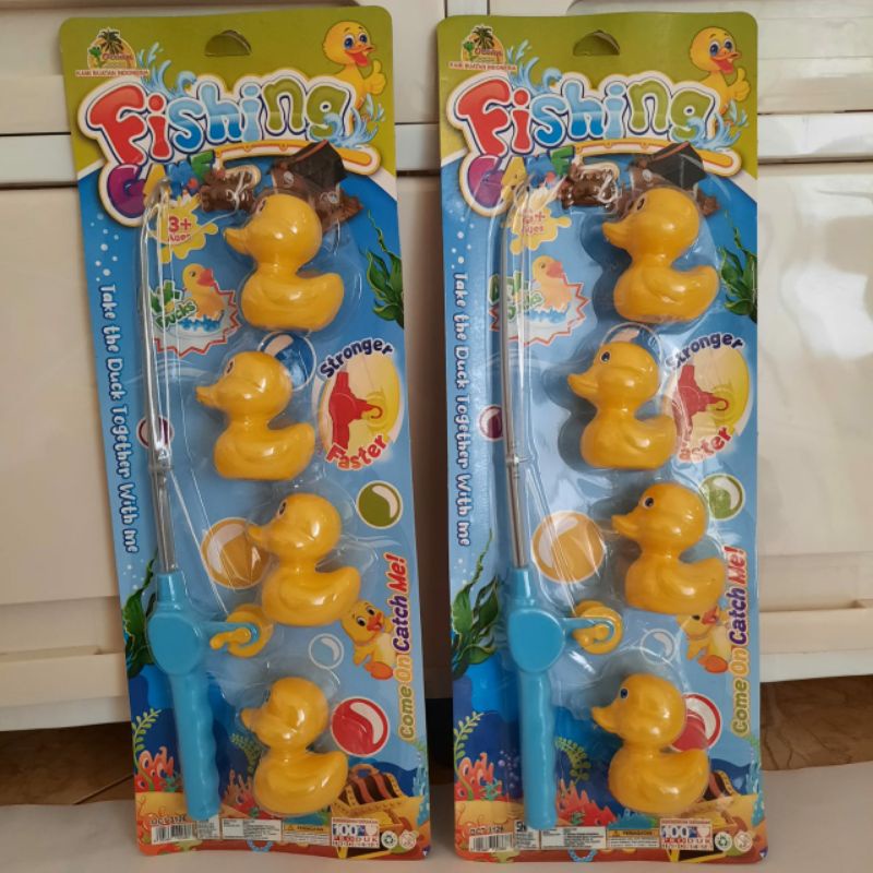 Pancing Bebek Duck Magnet Kuning