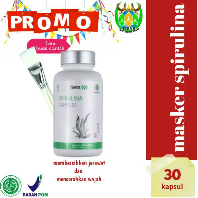 MASKER SPIRULINA 30 KAPSUL