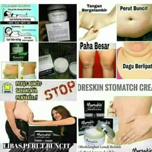 moreskin stomatch cream