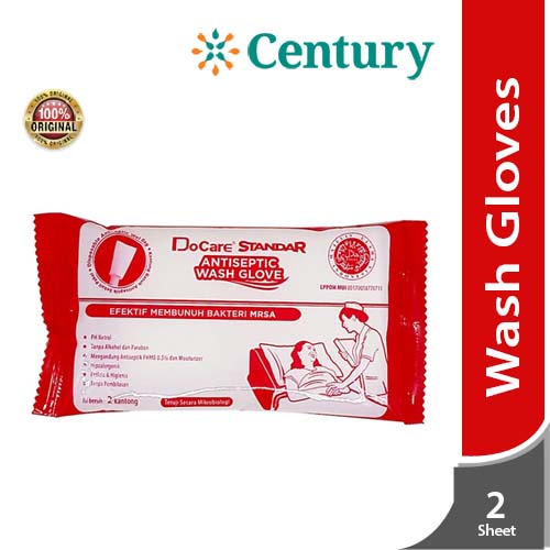 Docare Wash Gloves Standar 2 Sheet