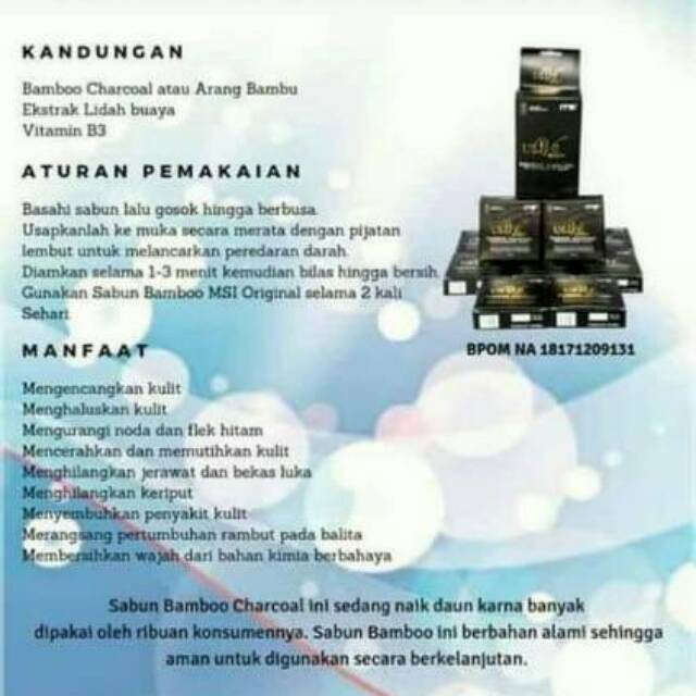Bamboo Charcoal Soap