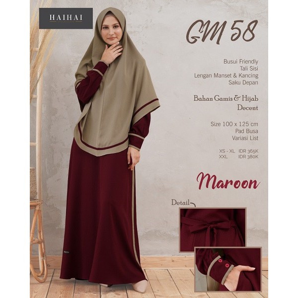 Gamis Haitwo GM 58