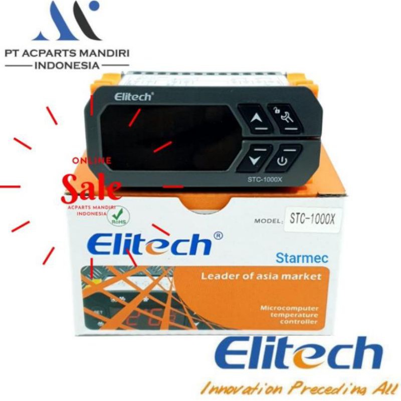 thermostat digital elitech STC-8080H
