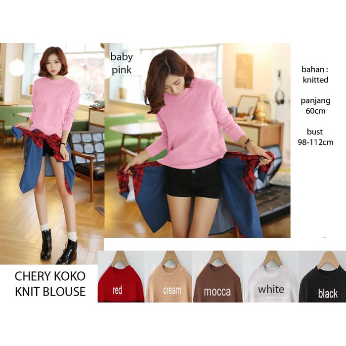 Unik Round Neck Knit Top