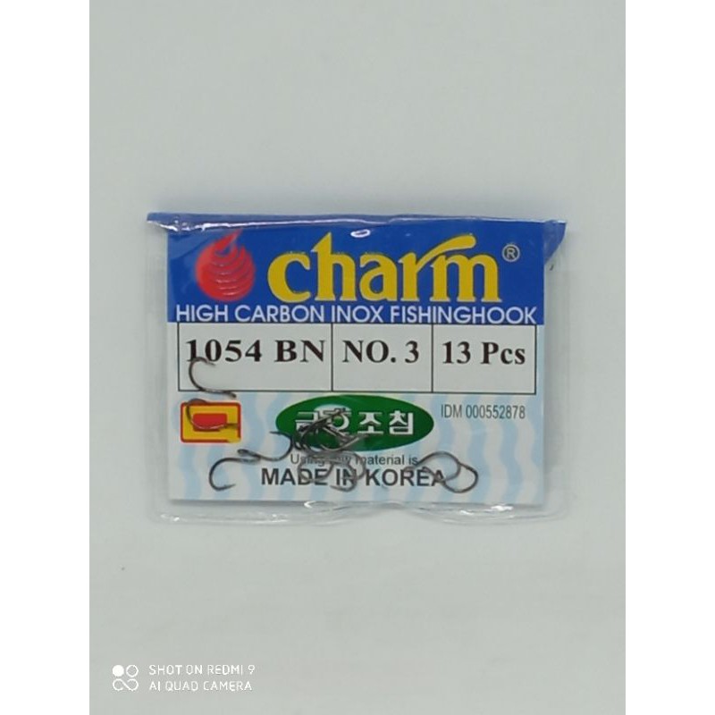 Kail Pancing Charm No. 3 (1054 BN)