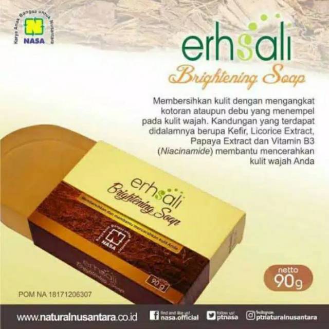 ERHSALI BRIGHTENING SOAP