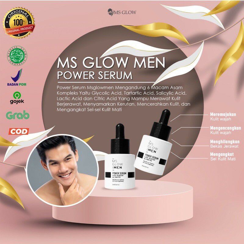 Power Serum MS GLOW FOR MEN