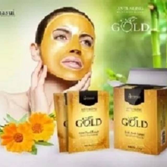 Masker gold hanasui