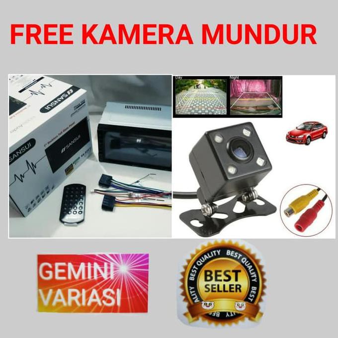 [[[BISA COD]] DOUBLE DIN HEAD UNIT DECKLESS SANSUI SA 5201i BONUS KAMERA Kode 77
