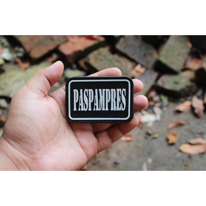 Produk Unggulan] Patch Rubber Patch Emblem Paspampres
