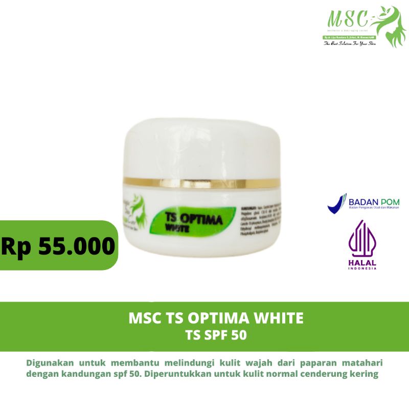 TS OPTIMA WHITE (TS SPF 50)
