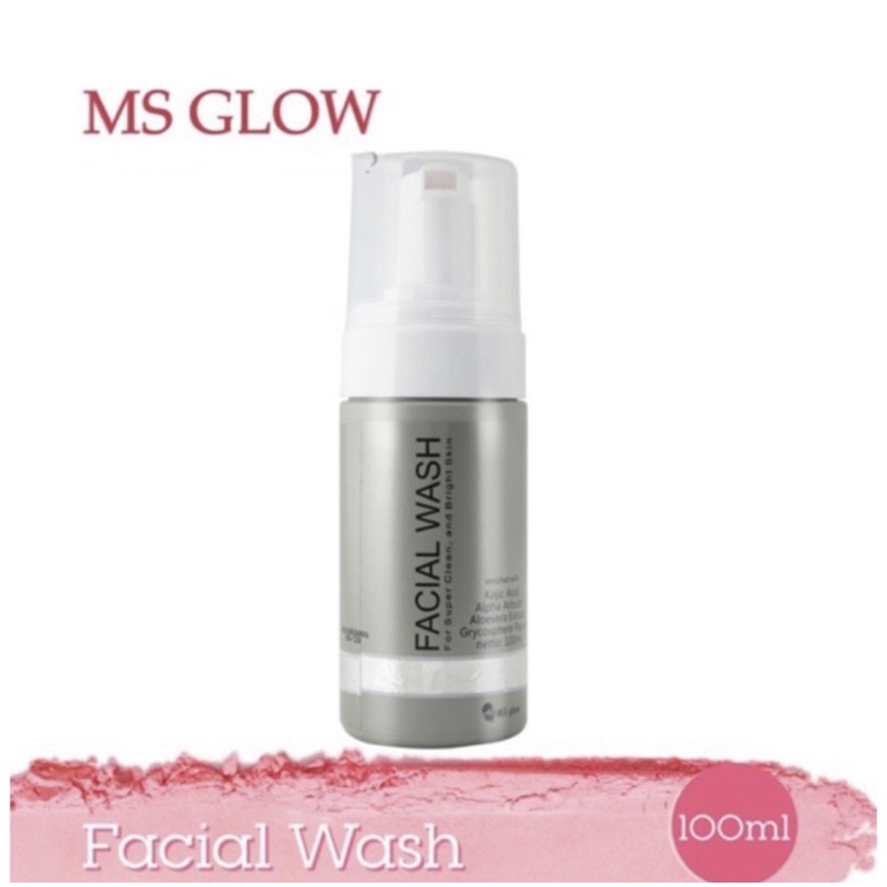 facial wash ms glow