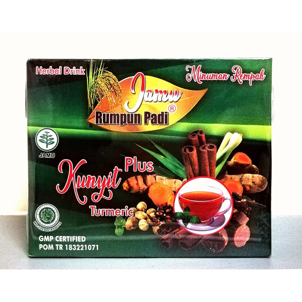 Jamu Rumpun Padi Kunyit Plus