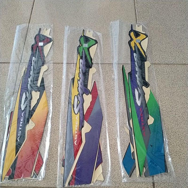Striping Supra X tahun 2000